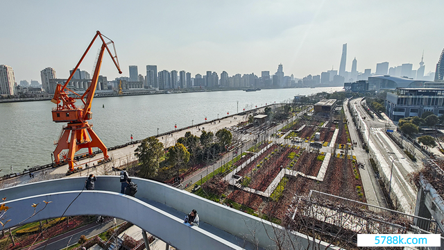 上海杨浦滨江仍是从工业区转型为城市创意产业带    视觉中国图